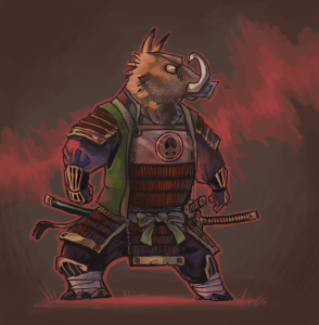 portfolio_Samurai boar